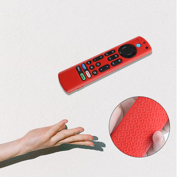 2024. gada Amazon Fire TV 4K Stick Max Bluetooth balss tālvadības pults silikona maciņš