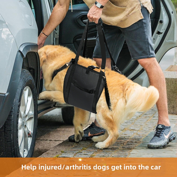 Βοήθημα περπατήματος σκύλου Amazon για διασυνοριακή χρήση με σακίδιο πλάτης σκύλου, ζώνη στήριξης ποδιών σκύλου, ζώνη αποκατάστασης, μεταφορέας ανύψωσης σκύλου