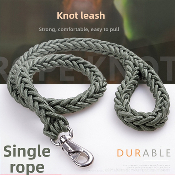 Λουρί σκύλου για μεσαίους και μεγάλους σκύλους, Κολάρο με αλυσίδα για κατοικίδια, Golden Retriever, Samoyed, Husky, Σχοινί βόλτας σκύλου, ιμάντας σκύλου