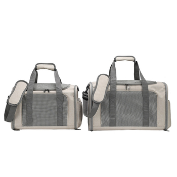 Τσάντα γάτας για εξερχόμενους, φορητή, μεγάλης χωρητικότητας, αναπνεύσιμη, κλουβί αυτοκινήτου για γάτες, τσάντα κλουβιού γάτας, φορητή, πτυσσόμενη τσάντα κατοικίδιων, crossbody