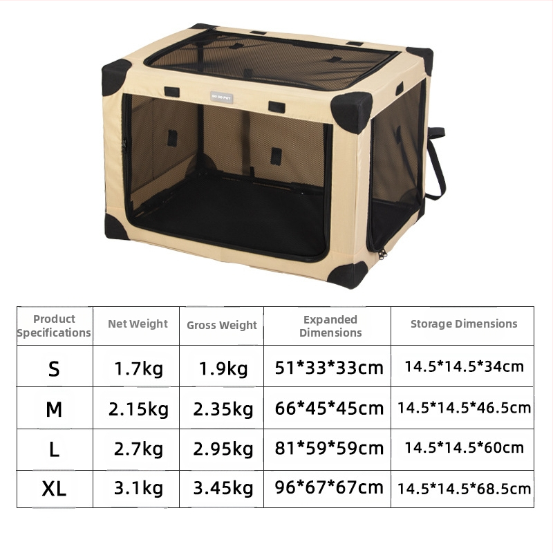 Határokon átnyúló kisállat-autós kutyaketrec, hátsó ketrec, nagy kutyakocsi, összecsukható macskakennel kisállat-ketrec