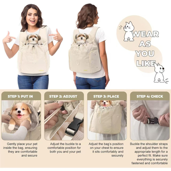 Ljetna torba za kućne ljubimce velikog kapaciteta, torba za mačke, torba za pse nego torba za medvjede, prekogranična, najprodavanija torba za pse, torba za prsa