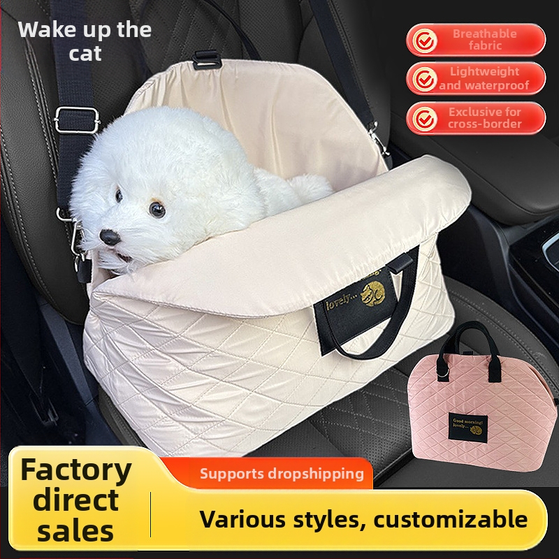 Egyszerű kutyakirándulási táska, levehető és mosható, kettős célú, hordozható kisállathordozó, nagy kapacitású macskatáska, könnyű súlyú