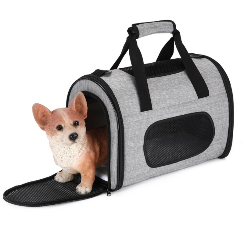 Kisállat szellőző táska kültéri macskáknak és kutyáknak egyvállas keresztpántos táska macskáknak kutyatáska multifunkcionális kisállat kellékek