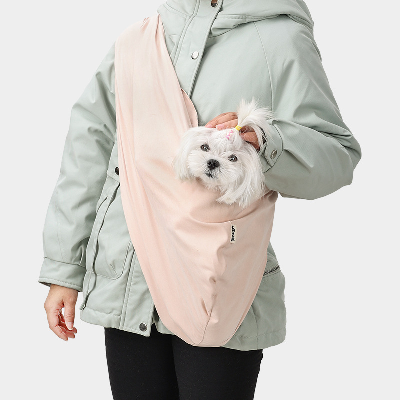 Jaapani ja Korea lihtne kutsika-kassi rinnalt väljas kantav riidest kott kaasaskantav õlakott lemmiklooma kullerkott mugav reisimiseks oluline