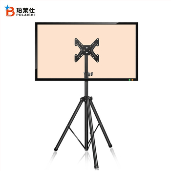 Неутрална стойка за телевизор 32-55 инча, подова стойка, сгъваема стойка за монитор със статив, вертикална закачалка за телевизор