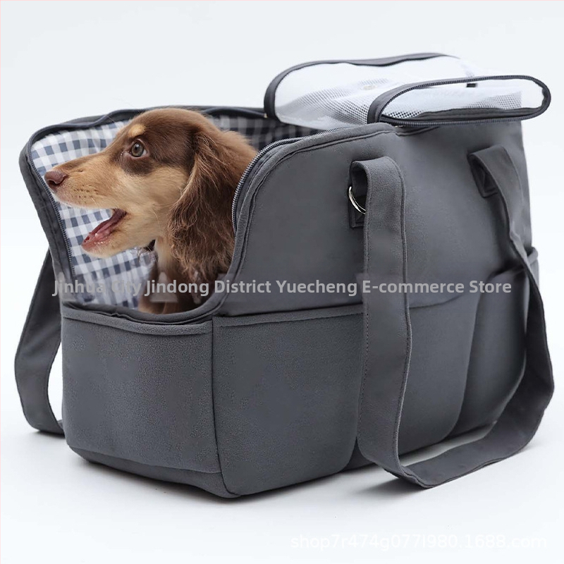 Korea stiilis laos koera-kassi väliskott lemmikloomakassi seljakott väikesele koerale kaasaskantav õlakott käele ristiketi jaoks