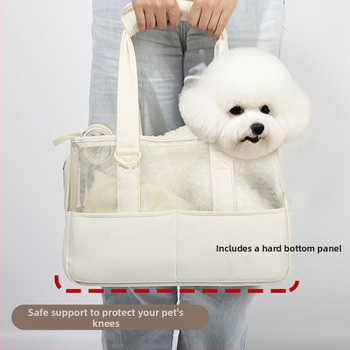 Νέα τσάντα κατοικίδιων ζώων για μικρό σώμα σκύλου χαριτωμένο μοντέρνο απλό αναπνεύσιμο ανοιξιάτικο και καλοκαιρινό τσάντα γάτας τσάντα ταξιδιού για σκύλους