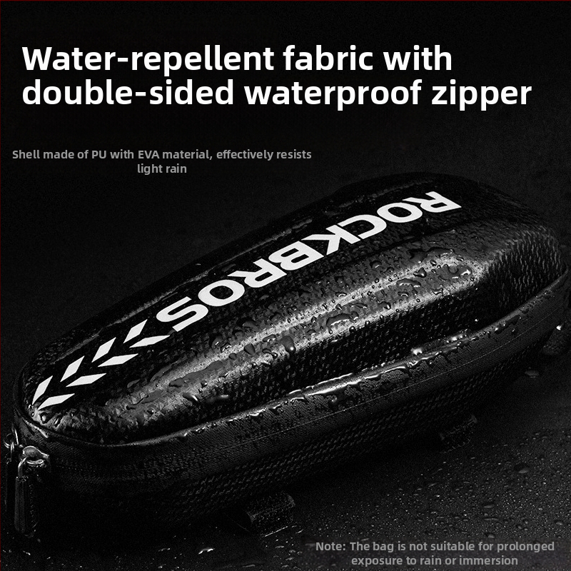 Taška na bicykel ROCKBROS, predná nosníková taška, predná závesná taška na horský bicykel, tvrdá tubusová taška, jazdecké vybavenie, továrenská predajňa