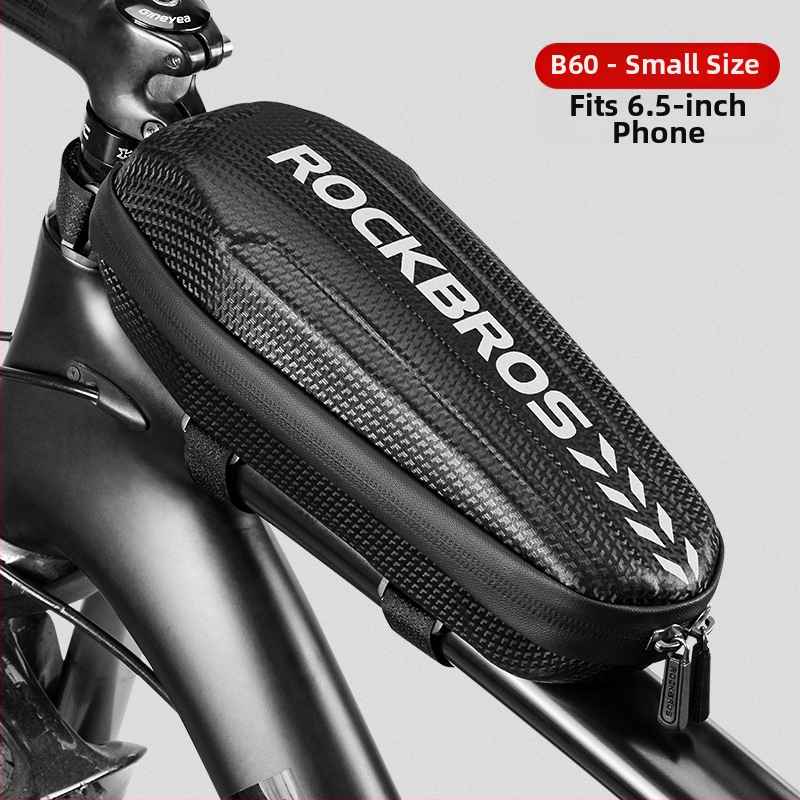 ROCKBROS kerékpártáska, első vázas táska, elöl akasztós táska, hegyi kerékpár kemény héjú csőtáska, kerékpár felszerelés, gyári outlet