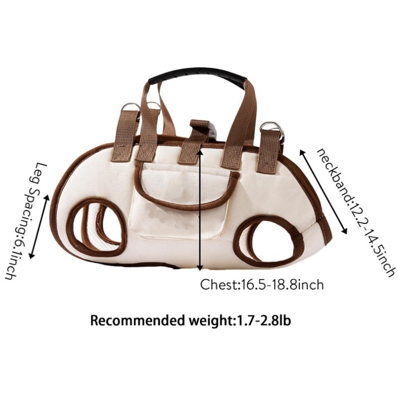 Kutya, Kis méretű kutyák, Macska, Hordozható keresztpántos kézitáska, Válltáska, Háziállat elvitelre szánt táska, Rajzfilm pántos táska