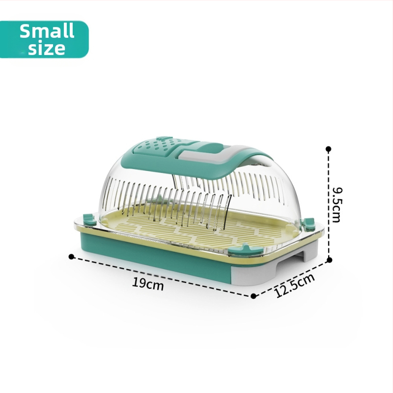 Hüllőpalota gyík kisállat doboz multifunkcionális menekülésgátló hordozható kültéri műtárgy megfigyelő doboz átlátszó doboz