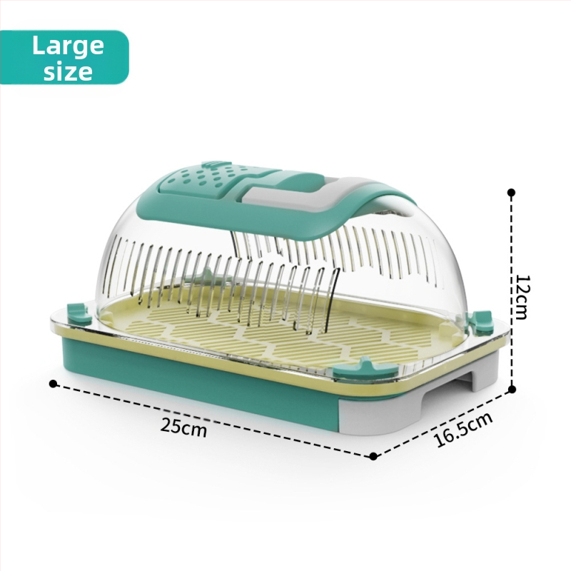 Hüllőpalota gyík kisállat doboz multifunkcionális menekülésgátló hordozható kültéri műtárgy megfigyelő doboz átlátszó doboz