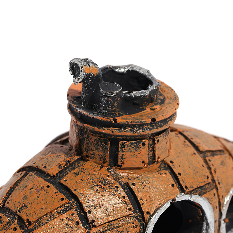 Akvárium Kis Halas Menőház Gyanta Dekorációk Díszek Akvárium Tájkép Szimuláció Tengeralattjáró Díszek Akvárium Kellékek