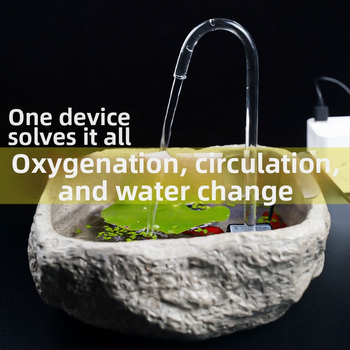 Akvārijs, mini ūdens sūknis, akmensdārzs, strūklaka, ūdens sūknis, mazs cirkulācijas sūknis, filtrs, pundurkociņš, īpaši kluss, mazs USB