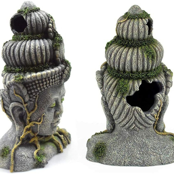 Ενυδρείο με ερπετά, διακοσμητικά στολίδια, διακοσμητικό ενυδρείο ψαριών, τοπίο, χειροτεχνίες από ρητίνη, προσομοιωμένος ναός του Βούδα Μποντισάτβα, avatar