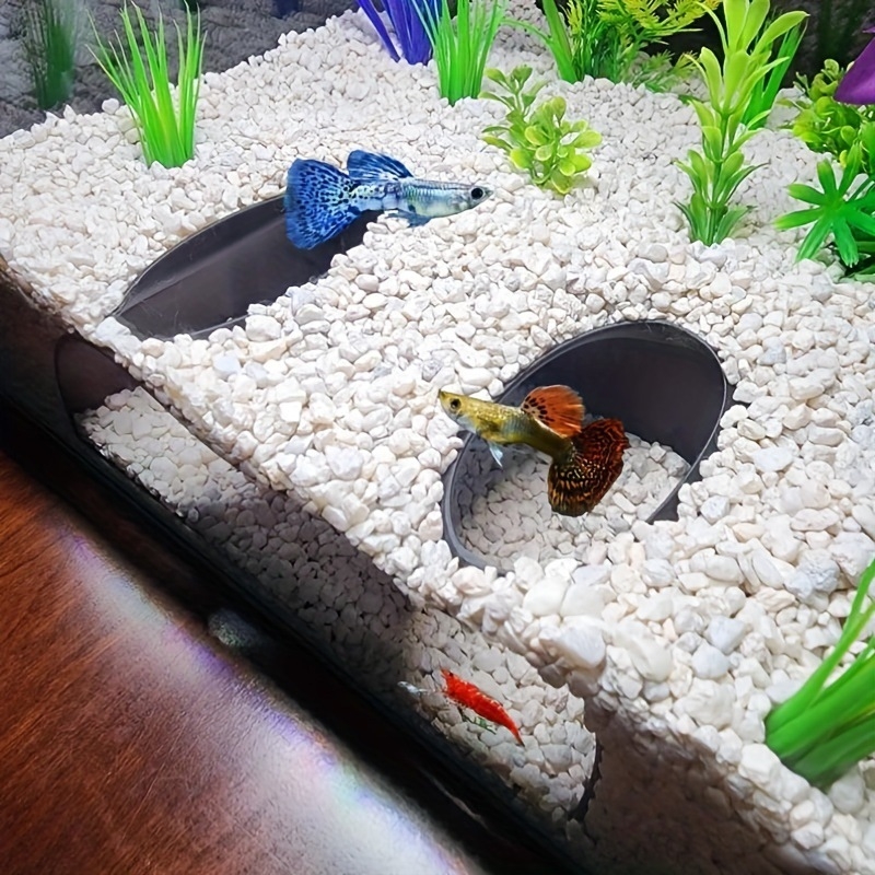 Uus kalapaagi maastikukaunistus, väikesed kaunistused, kala- ja krevettide peitmaja õõnes simulatsioon, akvaarium, maa-alune peidetud tunnel