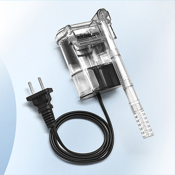 Akvariumo filtras, mažas krioklio filtras, aeratorius, akvariumo prie sienos montuojamas filtro siurblys, nutildytas, išorinis, pakabinamas, reguliuojamas