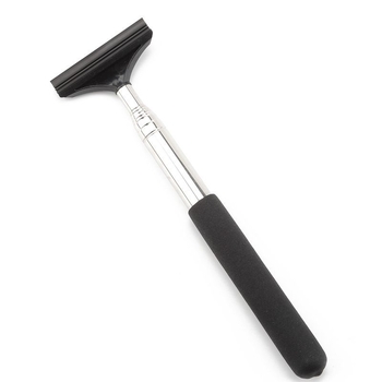 Automobilio galinio vaizdo veidrodėlio valytuvas iš nerūdijančio plieno priekinio stiklo valytuvas, ištraukiamas nešiojamas valytuvas, langų valytuvų valymas