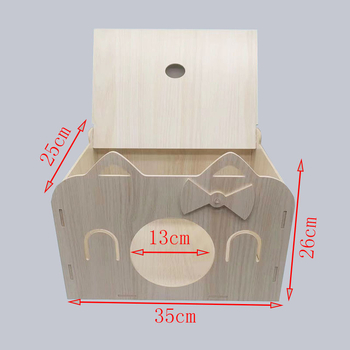 Didmeninė prekyba Totoro mediniais nameliais, demono voverės nameliais, Totoro jūrų kiaulytės, voverės lizdais, olandiškos kiaulės, triušio kraštovaizdžio reikmenimis