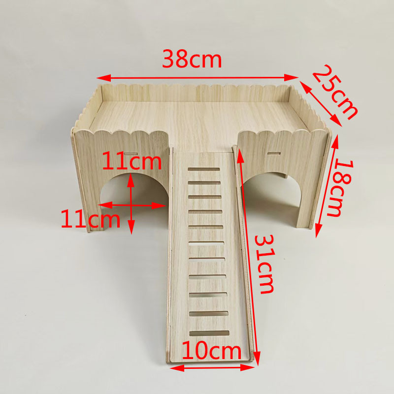Täispuidust orav, hamster, hollandi sea pesa, Totoro jänes, kuldne karu, väike maja, merisiga, siil, väikese lemmiklooma pesa, magamisruum