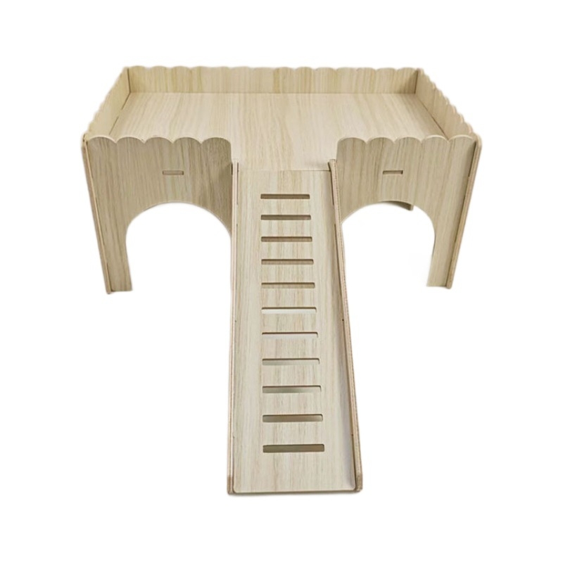 Täispuidust orav, hamster, hollandi sea pesa, Totoro jänes, kuldne karu, väike maja, merisiga, siil, väikese lemmiklooma pesa, magamisruum