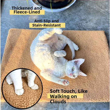 Αυτοθερμαινόμενο χαλάκι για κατοικίδια, σταθερή θερμοκρασία, αυτόματη θέρμανση, μόνωση, χειμερινή ζέστη, γάτα, παχύρρευστο, αφαιρούμενο και πλενόμενο, αυτοθερμαινόμενο