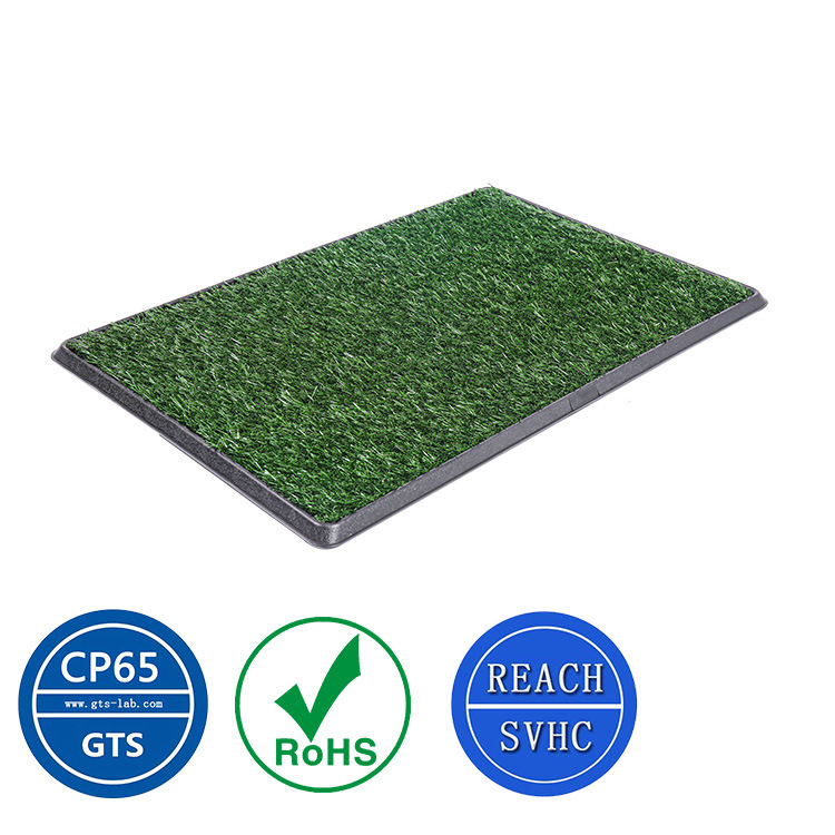„CrossBorder Golden Pet Lawn“ tualeto kilimėlis, skirtas naudoti patalpose, žolės šunims, pakeičiamas šlapimo kilimėlis, atsparus vandeniui, plaunamas šunų šlapimo kilimėlis