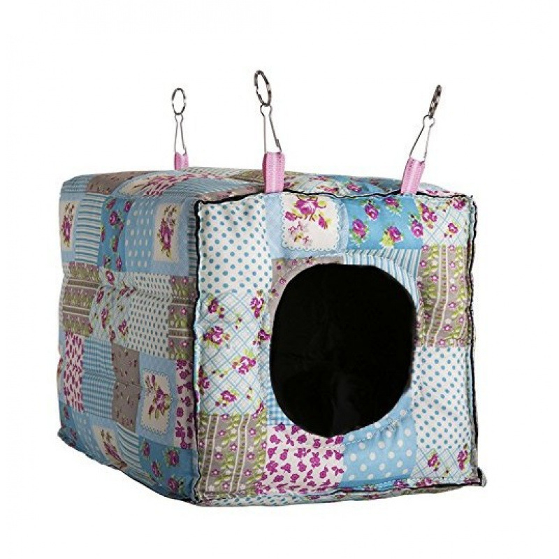 Háziállat pamutfészek csincsilla kis hörcsög nyúl nerc tengeri mókus meleg pamutfészek alvófészek meleg fészek függőágy játék