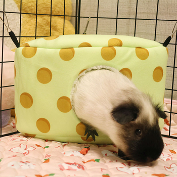 Honeyglider orav hamster väike papagoi puuvillane pesa talvine soe puuvillane pesa ananassi leivapesa kolmnurkne pesa