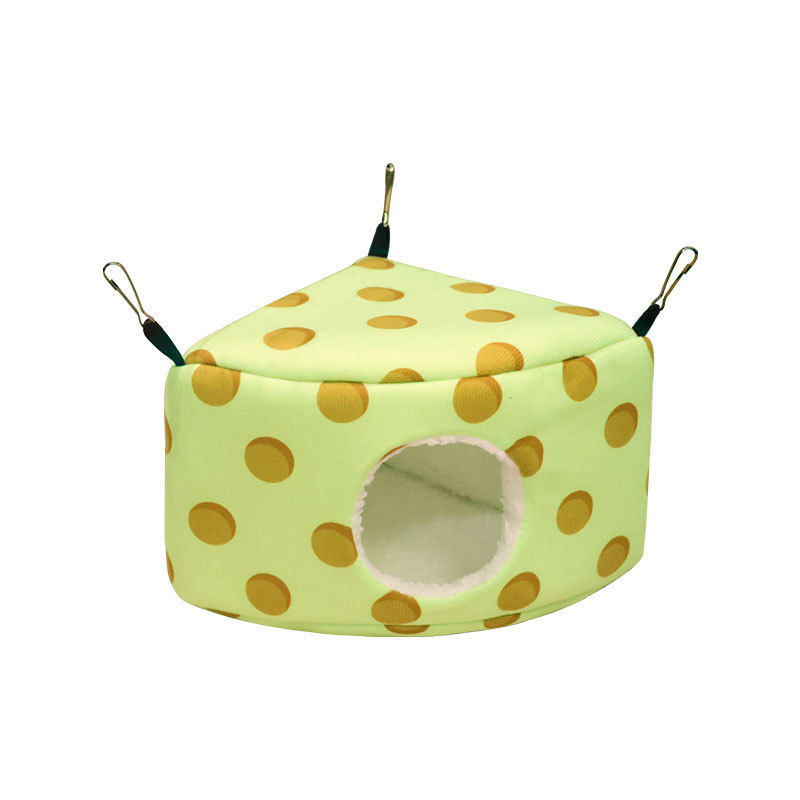 Honeyglider orav hamster väike papagoi puuvillane pesa talvine soe puuvillane pesa ananassi leivapesa kolmnurkne pesa