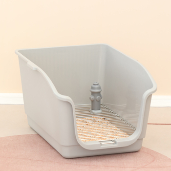 Επιτοίχια τουαλέτα σκύλου από ανοξείδωτο ατσάλι, άμμος για σκύλους, μικρή και μεσαία τουαλέτα σκύλου, είδη κατοικίδιων, με σχεδιασμό κατά των οσμών