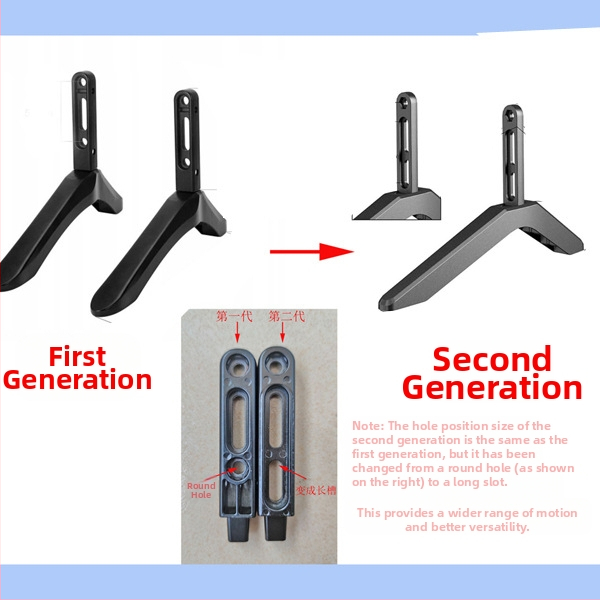 Универсална стойка за телевизор, основа за статив за телевизор, стойка за монитор, стойка за екран ST08