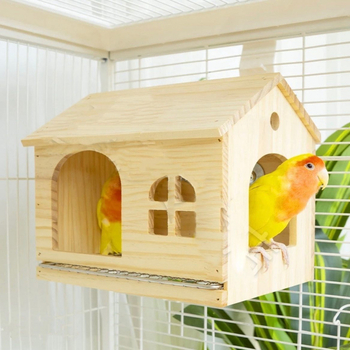 Συρόμενο Δίχτυ Κάτω Φωλιά Πουλιού Ξύλινο Σπιτάκι με Παπαγάλο, Δέρμα Τίγρης, Παιώνια, Μοναχός, Μαύρος Άνεμος, Μικρό Σπιτάκι, Μικρό Ηλιοστάσιο, Σπιτάκι, Παιχνίδι