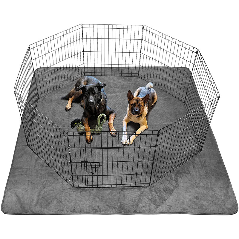 Amazon eladó csúszásmentes szőnyeg kisállatoknak nagy kutyaketreces szőnyeg vizeletálló vízálló korallgyapjú alvószőnyeg mosható