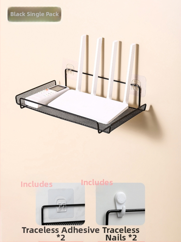Router elhelyezési állvány TV set-top box tároló állvány fali ütésmentes fali konzol wifi tárolódoboz konzol