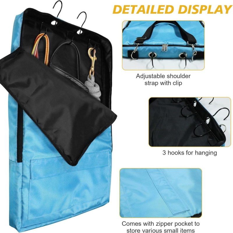 Arklio įrangos laikymo krepšys, laikymo maišelis, pakabinamas krepšys, tvirtas, vandeniui atsparus lauko reikmenų laikymo krepšys, arklio batų krepšys, tarpvalstybinis