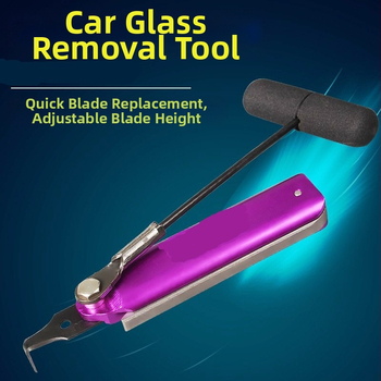 Autoklaasi eemaldamise tööriista tõmmits, auto esiklaasi eemaldamise tööriist, kiirvahetusega tera tõmmitsa käepide