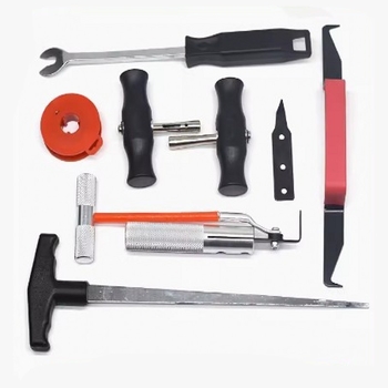 Autoklaasi eemaldamise tööriista tõmmits, auto esiklaasi eemaldamise tööriist, kiirvahetusega tera tõmmitsa käepide