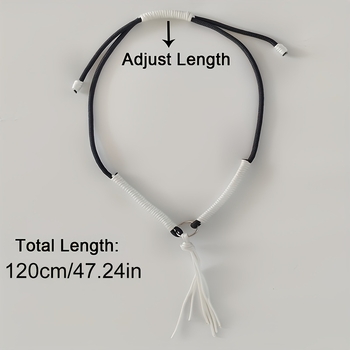 Ръчно тъкан пръстен за врата на кон с пискюл, въже за врата на кон за езда и обучение на коне, юзди за коне, каишка за врата на кон, декоративни аксесоари за врата на коне