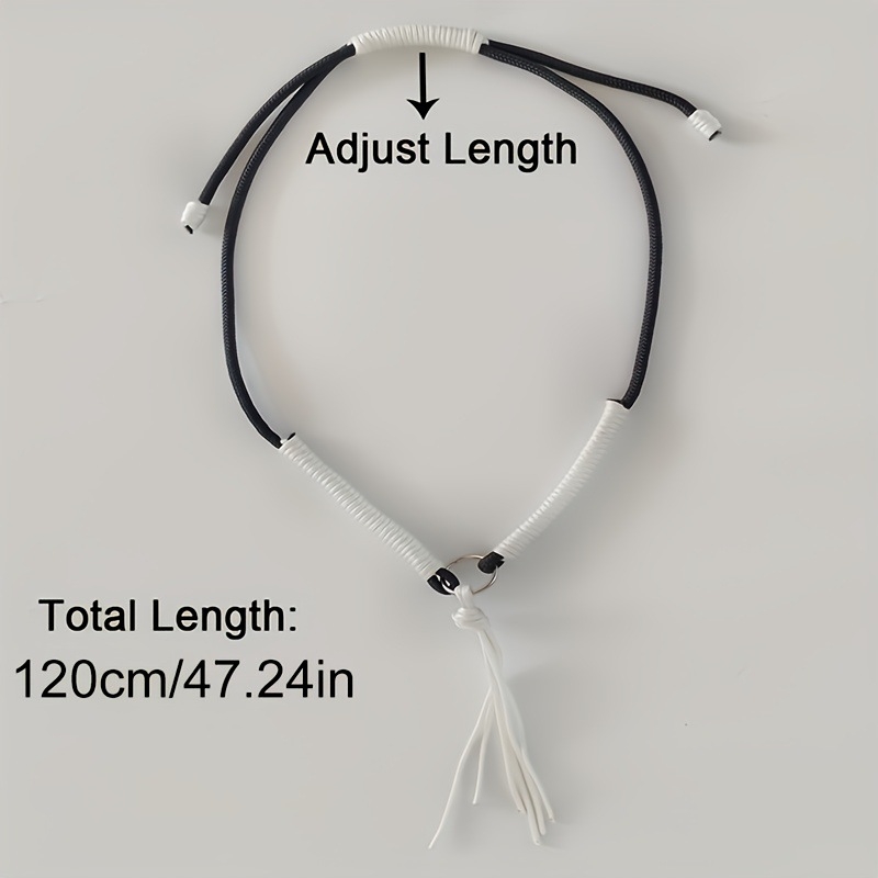 Ръчно тъкан пръстен за врата на кон с пискюл, въже за врата на кон за езда и обучение на коне, юзди за коне, каишка за врата на кон, декоративни аксесоари за врата на коне
