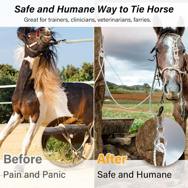 Zirgu šķūņa nerūsējošā tērauda zirgu virves sprādze jāšanas piederumi virves sprādze trīsdaļīga skrūves virves sprādze zirgu virves sprādze