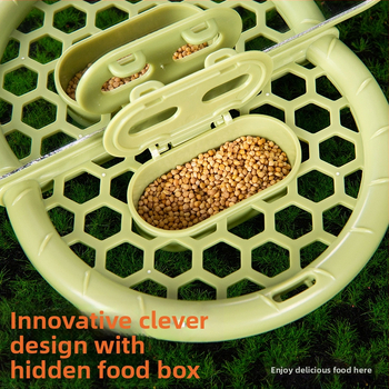 Βάση παιχνιδιού παπαγάλου-πουλιού με καθρέφτη για την ανακούφιση της πλήξης, δέρμα τίγρης, παιωνία, ξουανφένγκ, δάγκωμα, ραβδί πλατφόρμας, βάση κλουβιού πουλιών, παιχνίδι με στύλο