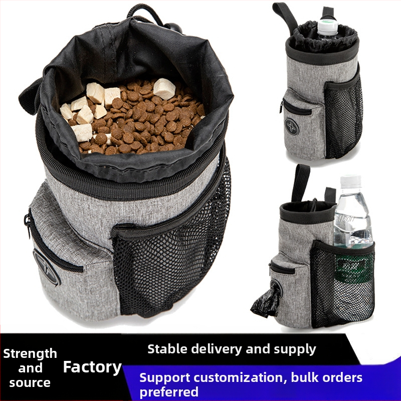 Kisállat uzsonnazsák, kutyakiképző táska, kutyaeledel táska, professzionális kiképző övtáska, hordozható kültéri kellékek kirándulásokhoz, élelmiszeripari minősítés