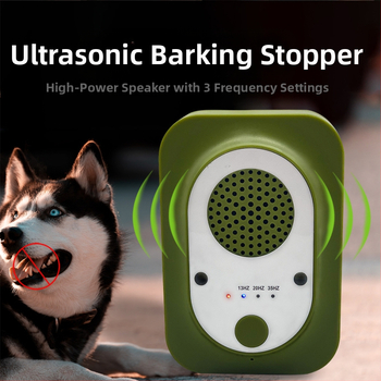 Tarptautiniai naminių gyvūnėlių reikmenys Naujas ultragarsinis lojimo slopinimo įtaisas Lauko šunų atbaidymo įrenginys su triukšmo slopinimu Naminių gyvūnėlių dresuotojas Šunų dresavimo įtaisas