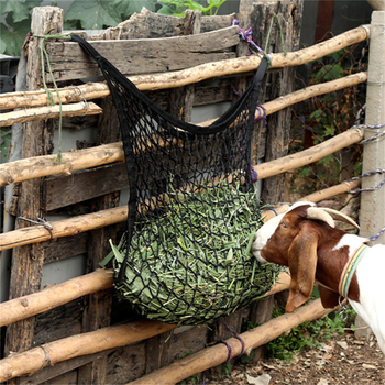 Tehase ise müüdav ratsaspordi heinakott suure mahutavusega heinavööga rippuv kuivsöödakott heinasöödavõrkkott
