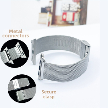 Κατάλληλο για το Huawei GT 5m Lan, από ανοξείδωτο ατσάλι, με λουράκι ματιών και Apple iWatch, με μονή/διπλή αγκράφα, λουράκι ρολογιού 04 γραμμών.