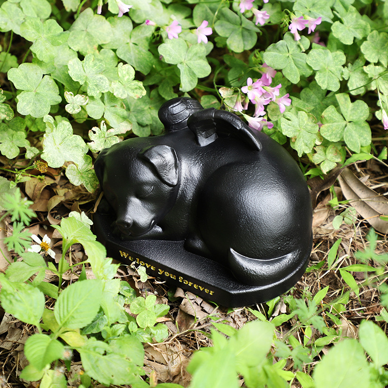 Határokon átnyúló raktáron európai gyanta kreatív temetkezési kellékek kisállatoknak Emlékdoboz kutya macska kisállat hamvas koporsó