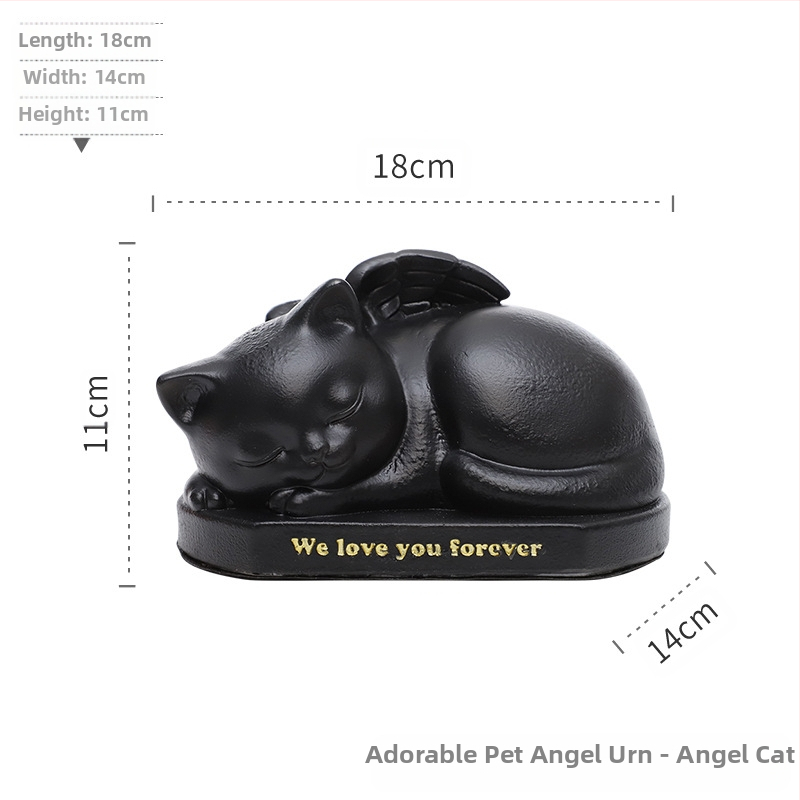 Határokon átnyúló raktáron európai gyanta kreatív temetkezési kellékek kisállatoknak Emlékdoboz kutya macska kisállat hamvas koporsó