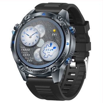 Uus GPS-nutikell kahe ribaga 50 m veekindel välistingimustes kasutatav vastupidav spordikell kõrgusemõõtja baromeeter kompass